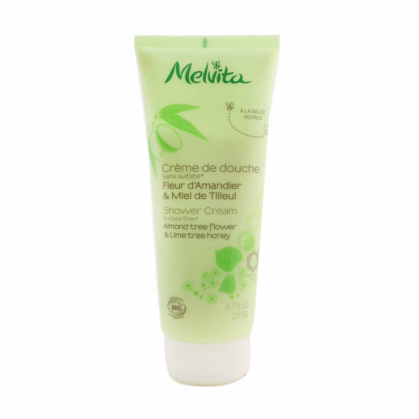 Melvita Almond Tree Flower & Lime Tree Honey Shower Cream 