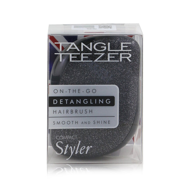 Tangle Teezer Compact Styler On-The-Go Detangling Hair Brush - # Onyx Sparkle 