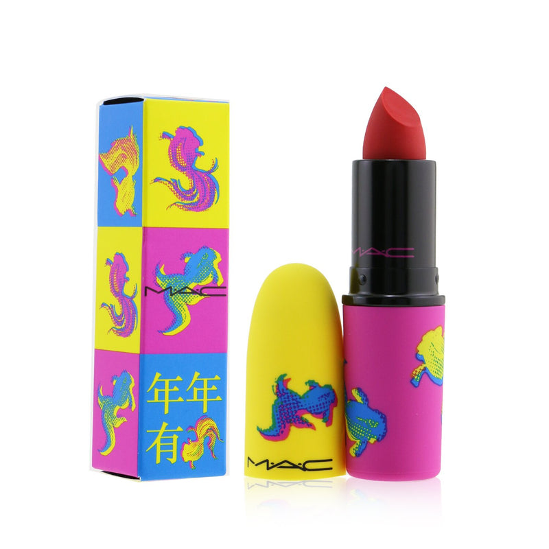 MAC Powder Kiss Lipstick (Moon Masterpiece Collection) - # Turn Up Your Luck 