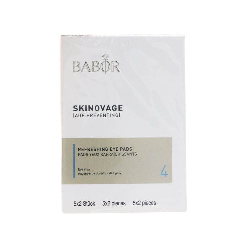 Babor Skinovage [Age Preventing] Refreshing Eye Pads 4 
