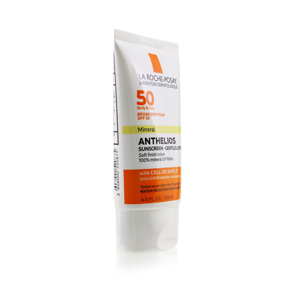 La Roche Posay Anthelios 50 Mineral Sunscreen - Gentle Lotion For Face & Body SPF 50  120ml/4oz