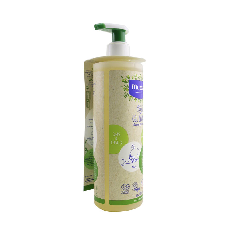 Mustela Organic Cleansing Gel with Olive Oil - Fragrance Free 
