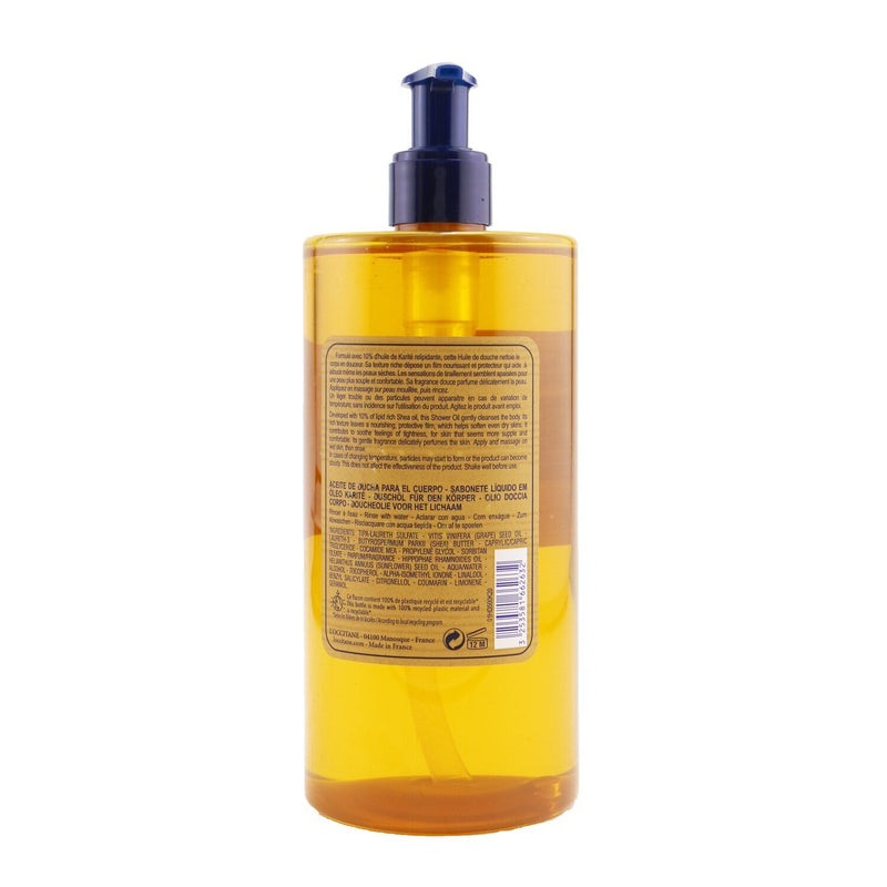 L'Occitane Shea Butter 10% Shea Oil - Body Shower Oil  500ml/16.9oz