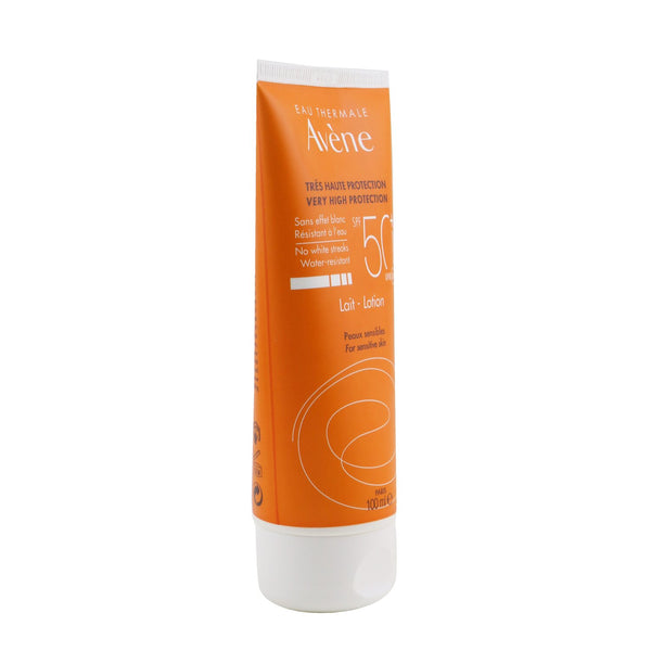 Avene Very High Protection Lotion SPF 50+ - For Sensitive Skin (Unboxed)  100ml/3.4oz