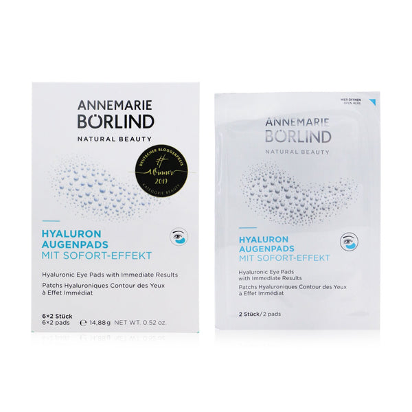 Annemarie Borlind Hyaluronic Eye Pads with Immediate Results 