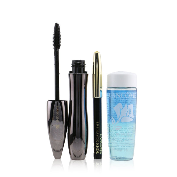 Lancome Hypnose Volume A Porter Mascara Set (1x Mascara 6.5ml, 1x Mini Le Crayon Khol 0.7g, 1x Bi Facil 30ml)  3pcs