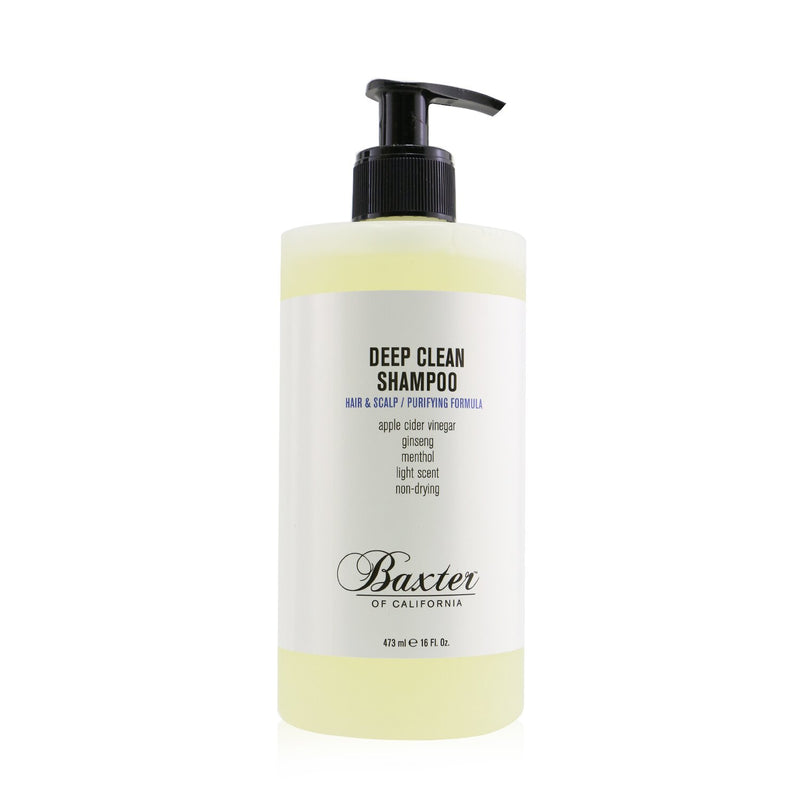 Baxter Of California Deep Clean Shampoo (Hair & Scalp / Purifying Formula) 