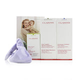 Clarins A Beautiful Pregnancy Set: Stretch Mark Minimizer 200ml+ Exfoliating Body Scrub 200ml+ Body Treatment Oil-Tonic 100ml 
