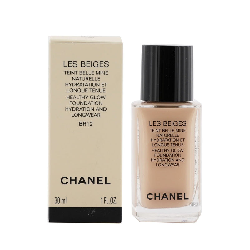 Chanel Les Beiges Teint Belle Mine Naturelle Healthy Glow Hydration And Longwear Foundation - # BR12 