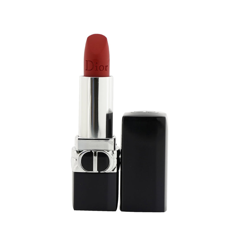 Christian Dior Rouge Dior Couture Colour Refillable Lipstick - # 999 (Matte)  3.5g/0.12oz