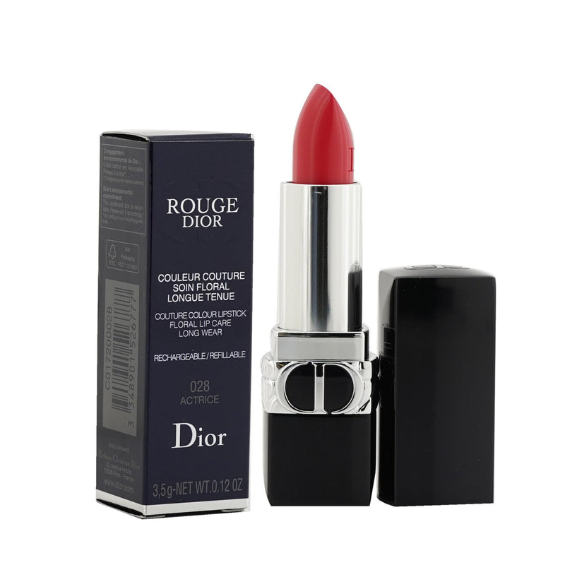 Christian Dior Rouge Dior Couture Colour Refillable Lipstick - # 028 Actrice (Satin)  3.5g/0.12oz