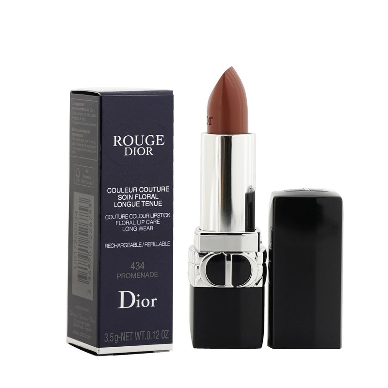 Christian Dior Rouge Dior Couture Colour Refillable Lipstick - # 434 Promenade (Satin)  3.5g/0.12oz