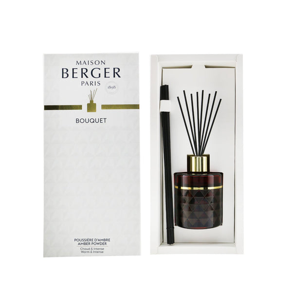 Lampe Berger (Maison Berger Paris) Clarity Burgundy Pre-Filled Reed Diffuser - Amber Powder 