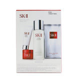 SK II Bestseller Trial kit 4-Pieces Kit: Facial Treatment Essence 75ml + Cleanser 20g + Mask 1pc + Skinpower Cream 15g 