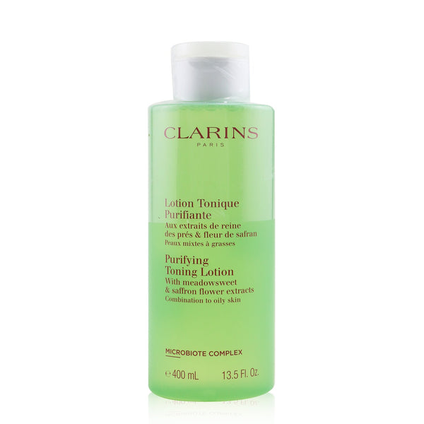 Clarins Purifying Toning Lotion with Meadowsweet & Saffron Flower Extracts - Combination to Oily Skin 