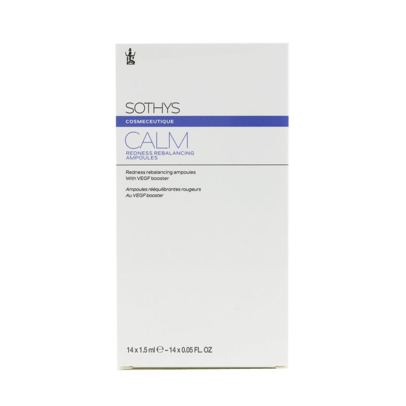 Sothys Cosmeceutique CALM Redness Rebalancing Ampoules  14x1.5ml/0.05oz