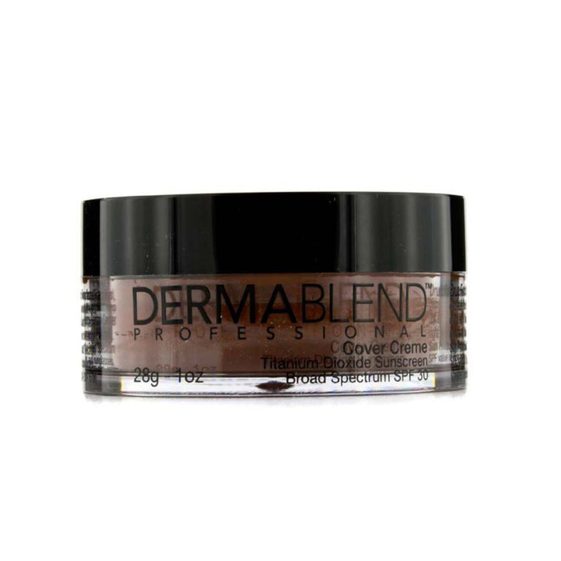 Dermablend Cover Creme Broad Spectrum SPF 30 (High Color Coverage) - Chocolate Brown (Exp. Date 10/2021)  28g/1oz