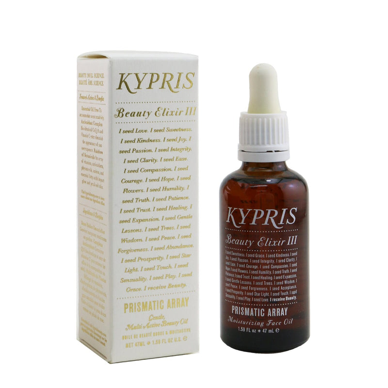 Kypris Beauty Elixir III - Gentle, Multi  Active Beauty Oil (With Prismatic Array) 