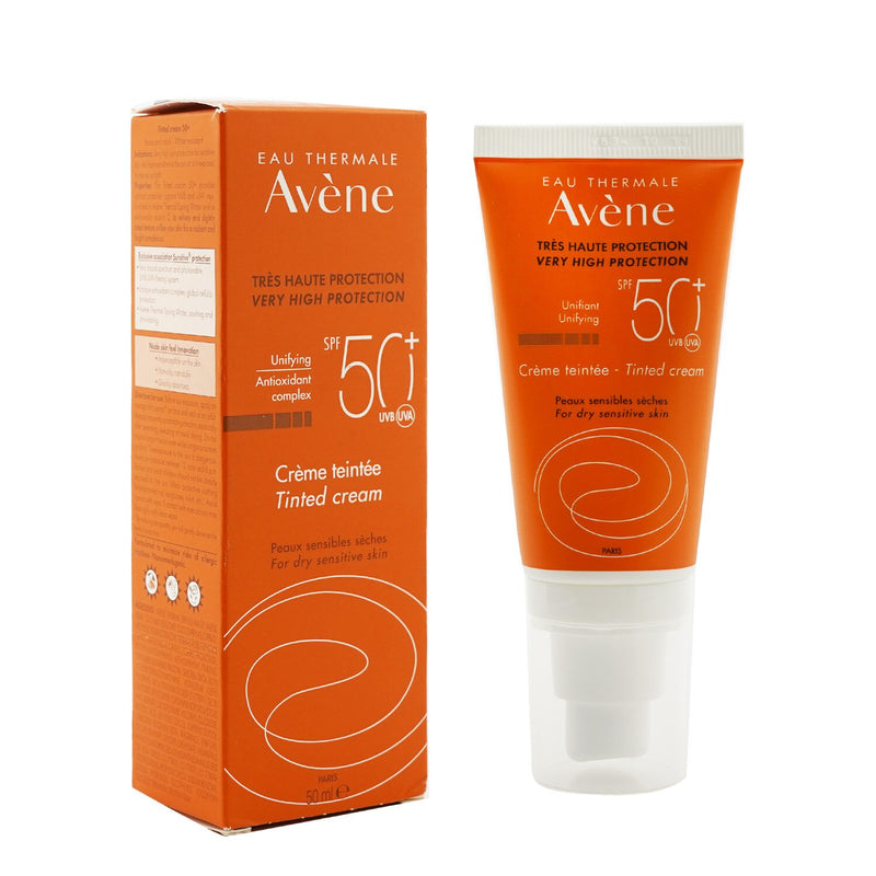 Avene Very High Protection Unifying Tinted Cream SPF 50+ - For Dry Sensitive Skin 