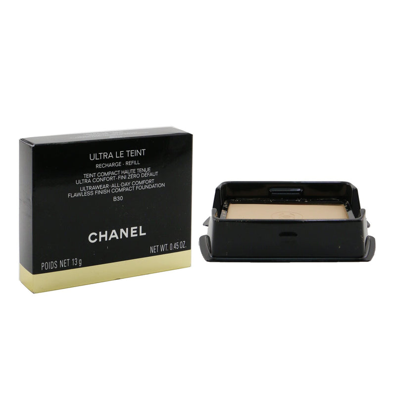 Chanel Ultra Le Teint Ultrawear All Day Comfort Flawless Finish Compact Foundation Refill - # B30 