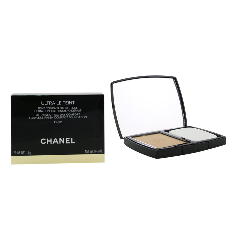 Chanel Ultra Le Teint Ultrawear All Day Comfort Flawless Finish Compact Foundation - # BR32 