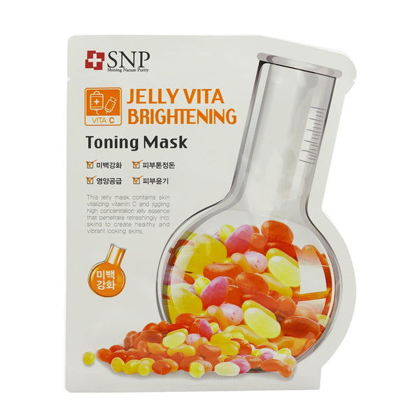 SNP Jelly Vita Brightening Toning Mask (Vitamin C) (Exp. Date: 11/2021) 