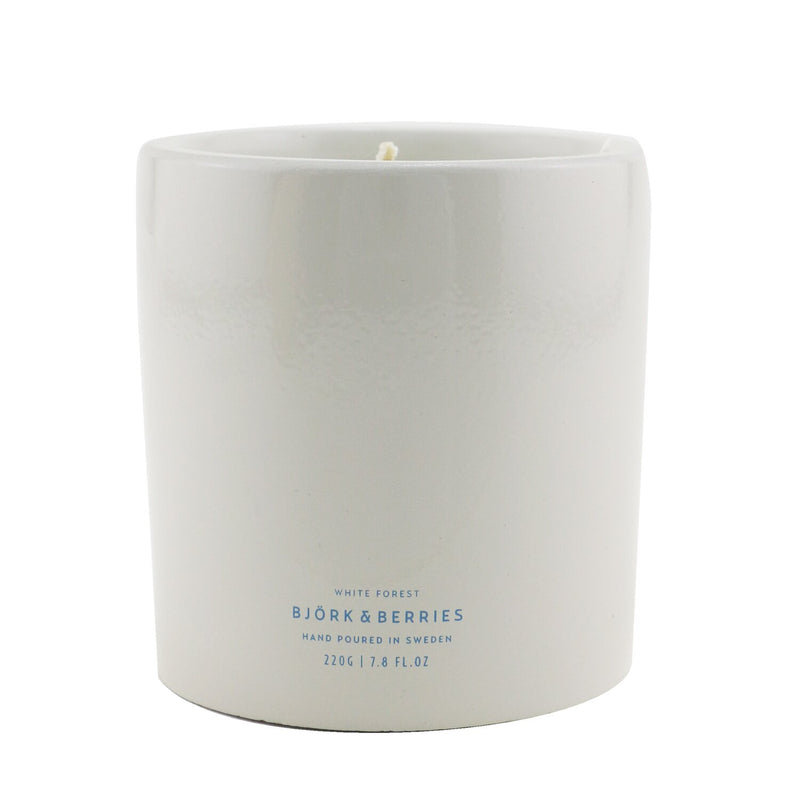 Bjork & Berries Scented Candle - White Forest  220g/7.8oz