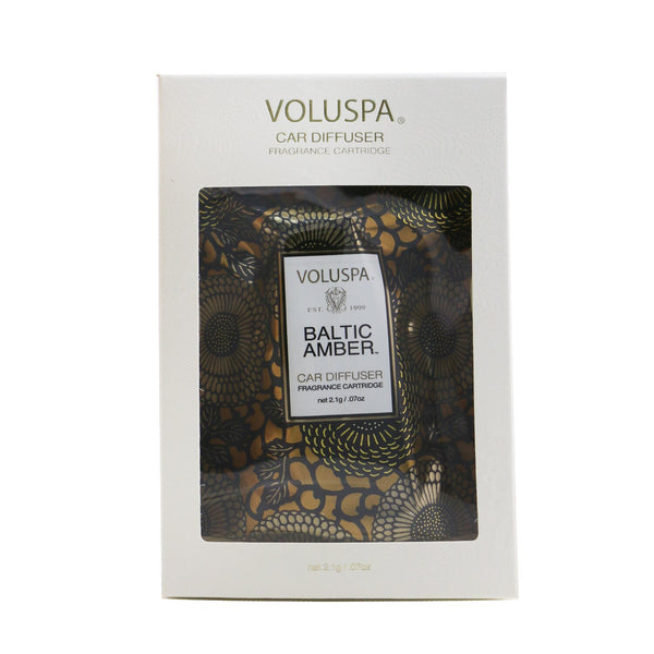 Voluspa Car Diffuser Refill - Baltic Amber 