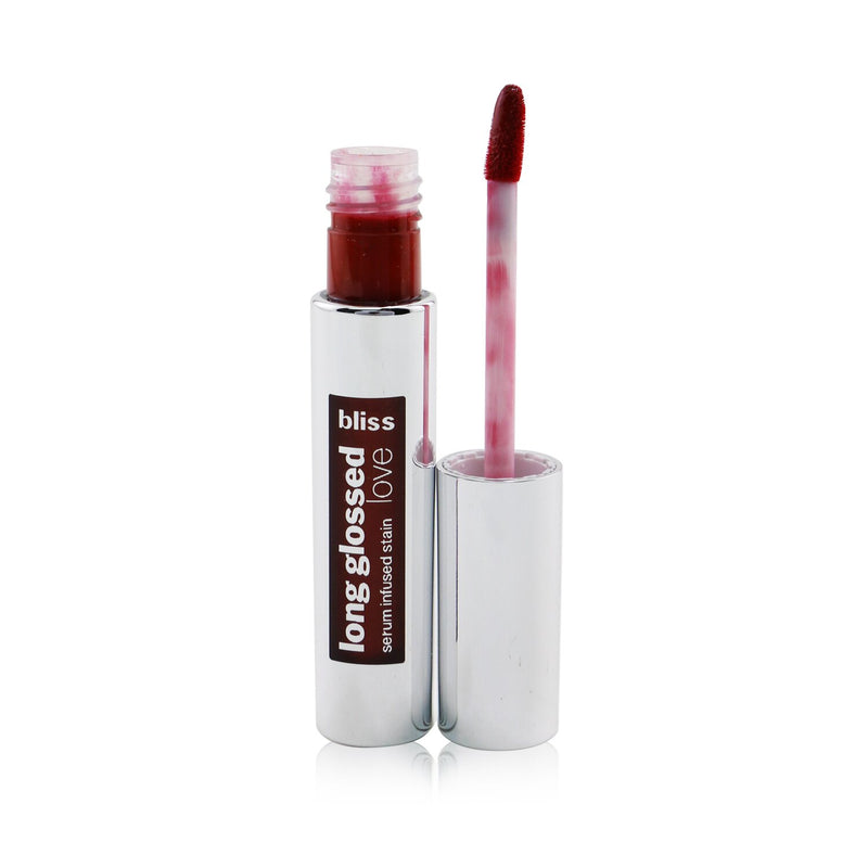 Bliss Long Glossed Love Serum Infused Lip Stain - # Red Hot Mama (Box Slightly Damaged) 