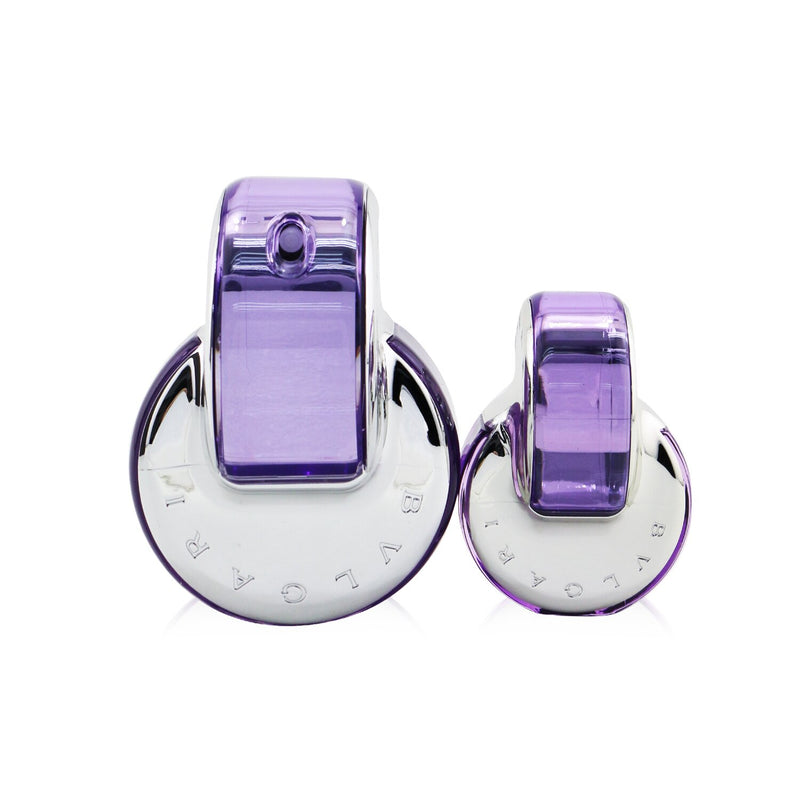 Bvlgari Omnia Amethyste Coffret: Eau De Toilette Spray 65ml/2.2oz + Eau De Toilette Spray 15ml/0.5oz 