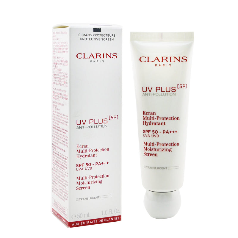 Clarins UV Plus [5P] Anti-Pollution Multi-Protection Moisturizing Screen SPF 50 - Translucent 