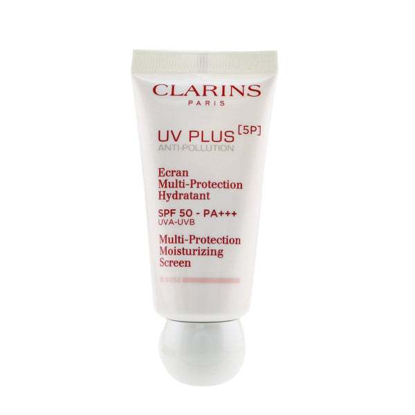 Clarins UV Plus [5P] Anti-Pollution Multi-Protection Moisturizing Screen SPF 50 - Rose  30ml/1oz
