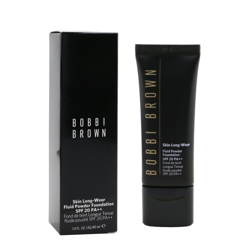Bobbi Brown Skin Long Wear Fluid Powder Foundation SPF 20 - # W-026 Warm Ivory  40ml/1.4oz