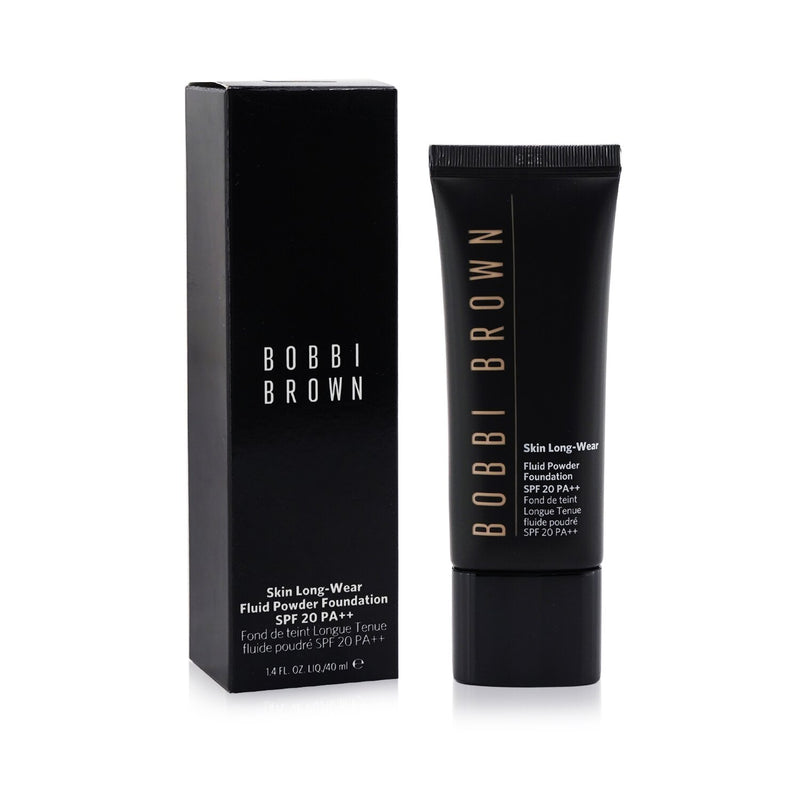 Bobbi Brown Skin Long Wear Fluid Powder Foundation SPF 20 - # N-012 Porcelain  40ml/1.4oz