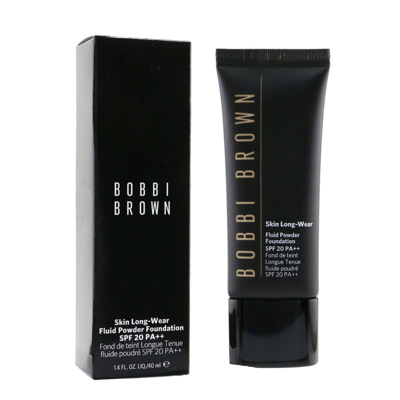 Bobbi Brown Skin Long Wear Fluid Powder Foundation SPF 20 - # W-016 Warm Porcelain  40ml/1.4oz