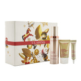 Clarins V Shaping Facial Lift Collection: V Shaping Facial Lift 50ml+ Eye Lift Serum 7ml+ V-Facial Intensive Wrap 15ml+ Pouch 