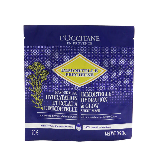 L'Occitane Immortelle Hydration & Glow Sheet Mask 