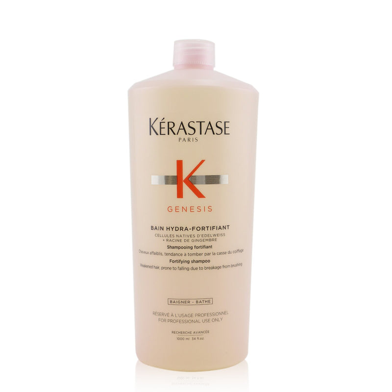 Kerastase Genesis Bain Hydra-Fortifiant Fortifying Shampoo (Weakened Hair, Prone To Falling Due To Breakage From Brushing)  1000ml/34oz