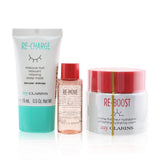 Clarins My Clarins Essentials Set: Re-Boost Hydrating Cream 50ml+ Re-Move Cleansing Water 10ml+ Re-Charge Sleep Mask 15ml 
