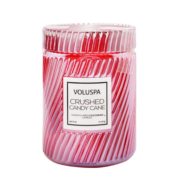 Voluspa Small Jar Candle - Crushed Candy Cane 