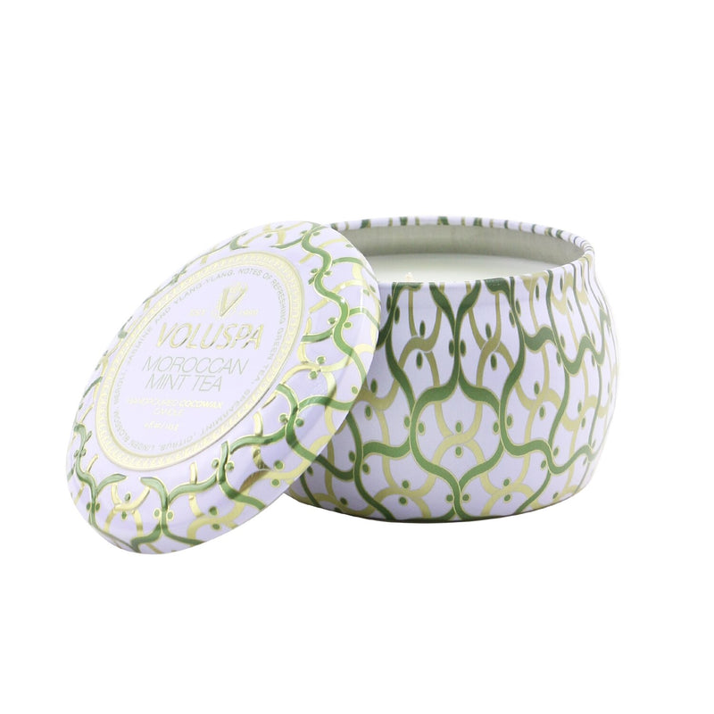 Voluspa Mini Tin Candle - Moroccan Mint Tea  113g/4oz