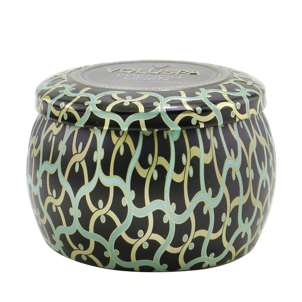 Voluspa Mini Tin Candle - French Linen 