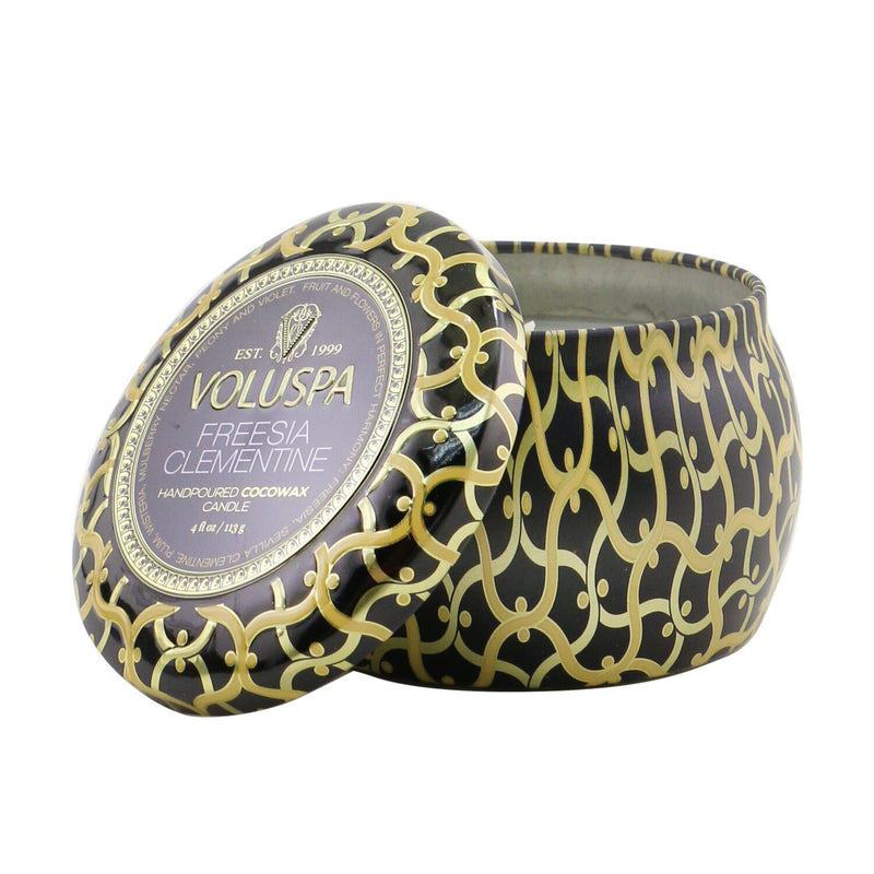 Voluspa Mini Tin Candle - Freesia Clementine 