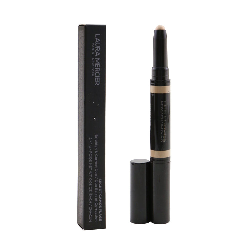 Laura Mercier Secret Camouflage Brighten & Correct Duo - # 1C Fair With Cool Undertones 