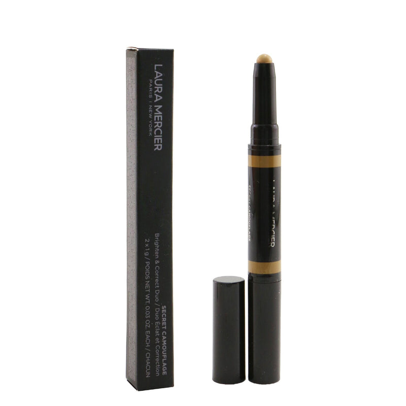 Laura Mercier Secret Camouflage Brighten & Correct Duo - # 4W Medium To Deep With Warm Undertones  2x1g/0.03oz