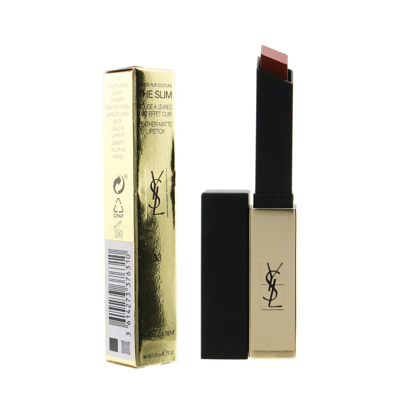 Yves Saint Laurent Rouge Pur Couture The Slim Leather Matte Lipstick - # 33 Orange Desire 