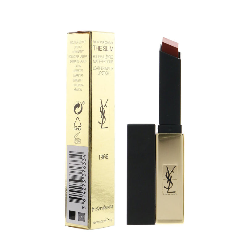 Yves Saint Laurent Rouge Pur Couture The Slim Leather Matte Lipstick - # 1966 Rouge Libre 