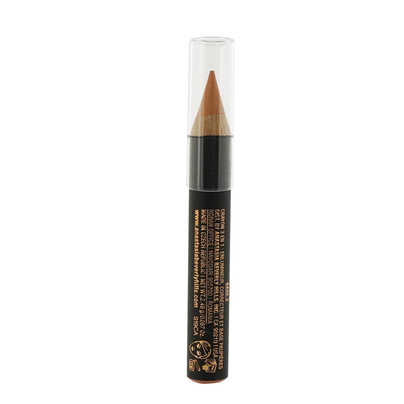 Anastasia Beverly Hills Pro Pencil Eye Shadow Primer & Color Corrector - # Base 3 (Unboxed)  2.48g/0.087oz