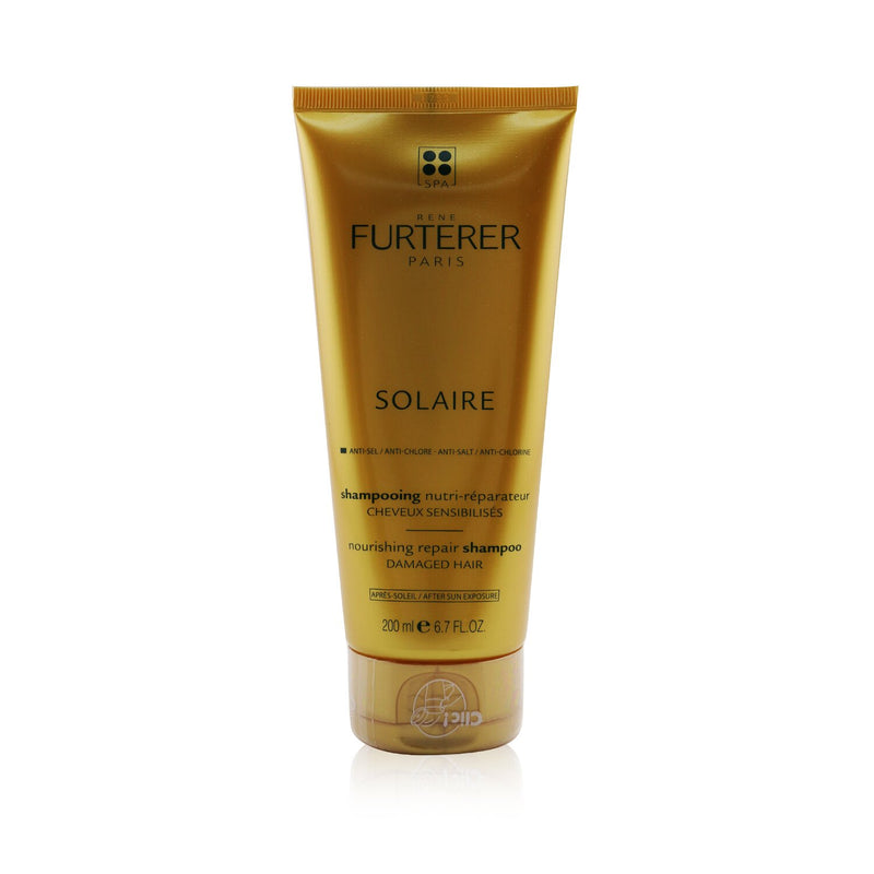 Rene Furterer Solaire Nourishing Repair Shampoo with Jojoba Wax - After Sun (Box Slightly Damaged) 