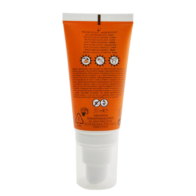Avene Very High Protection Cream SPF 50+ - For Dry Sensitive Skin (Unboxed)  50ml/1.7oz